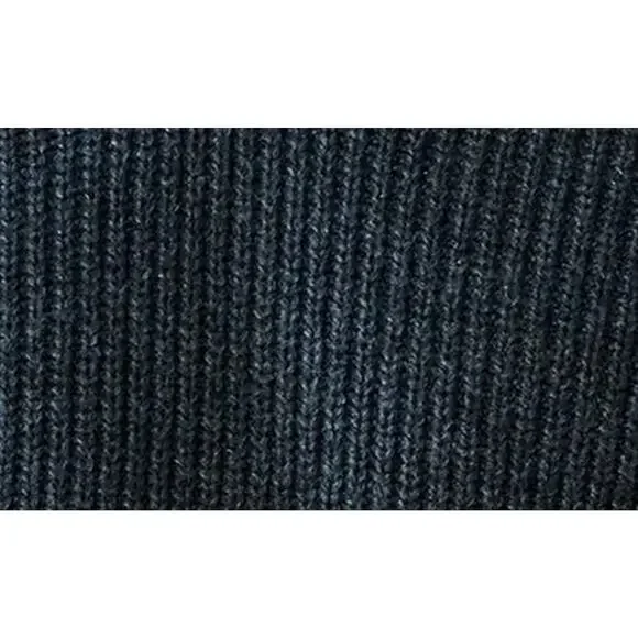 NWT The Normal Brand Marled Merino Wool Polo Sweater Steel Blue 2XL MSRP $128